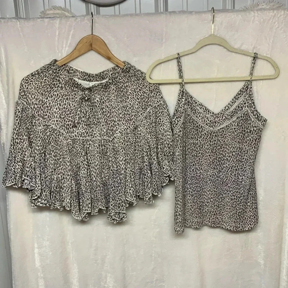 By Together Leopard Print Cami And Skirt Set - Picture 2 of 10